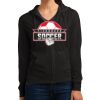 Women's Fitted Jersey Full Zip Hoodie Thumbnail