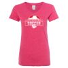 Women’s Glitter V-Neck T-Shirt Thumbnail